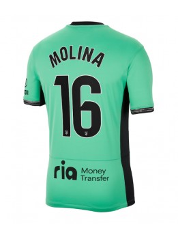 Moški Nogometna dresi replika Atletico Madrid Nahuel Molina #16 Tretji 2023-24 Kratek rokav